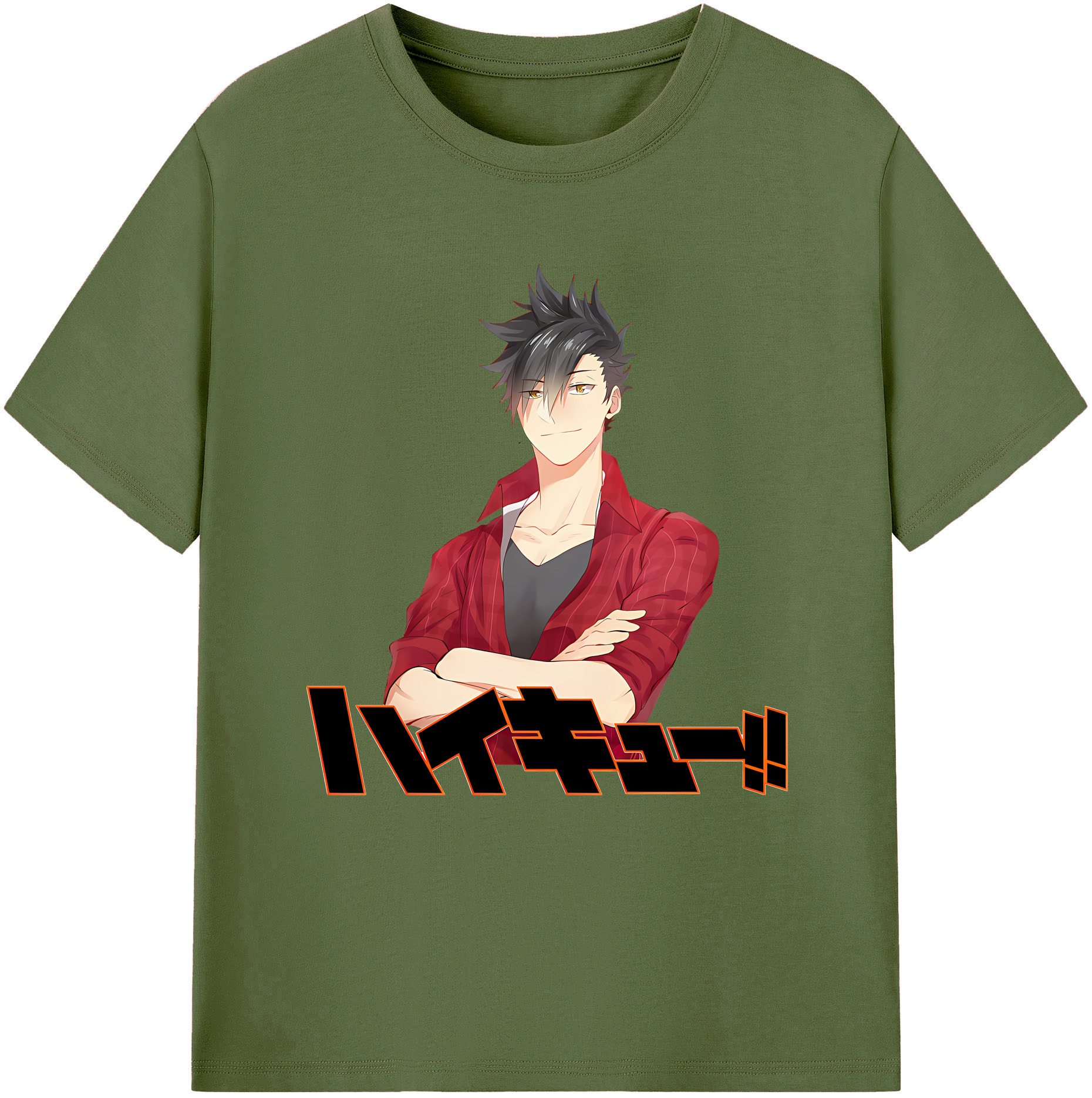 （画像用） ハイキュー!! Haikyu!! 綿100％半袖Tシャツ（フロントプリント）